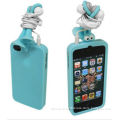 Anti-static Silicone Rubber Durable Apple Iphone Protective Case Sucker For Cell Phones